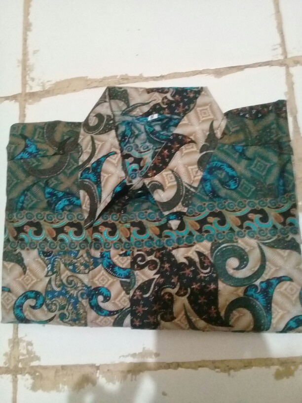 Size M L Xl Xxl Xxxl Bswart Batik Hrb026 Kenongo Hem Pendek Padi Pekalongan M L Xl Batik