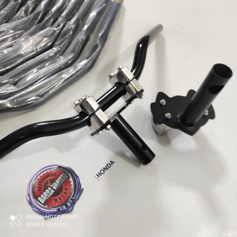 GROSIR PAKET HEMAT STANG RZR SET ADAPTOR STANG STIR MATIC BEBEK UNIVERSAL