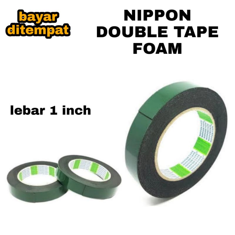

NIPPON DOUBLE TAPE FOAM PVC BUSA KUALITAS TERBAIK NIPPON
