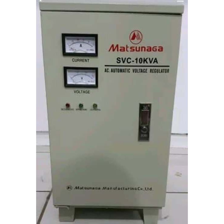 Stabilizer MATSUNAGA Stavol 10000 W Servo Motor/Soft Start/Regulator