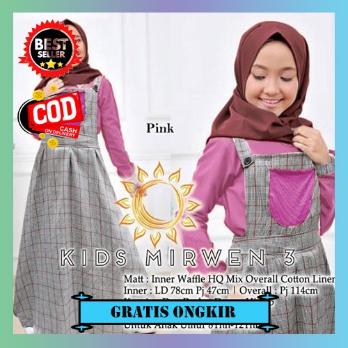 Baju Gamis Anak Perempuan Molly Syar'I Pakaian Anak Wanita Muslim 7 10 Th Mustard N0Y9 Modern Style 