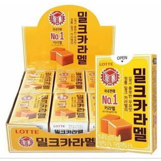 

[READY] Lotte Milk Caramel 50g