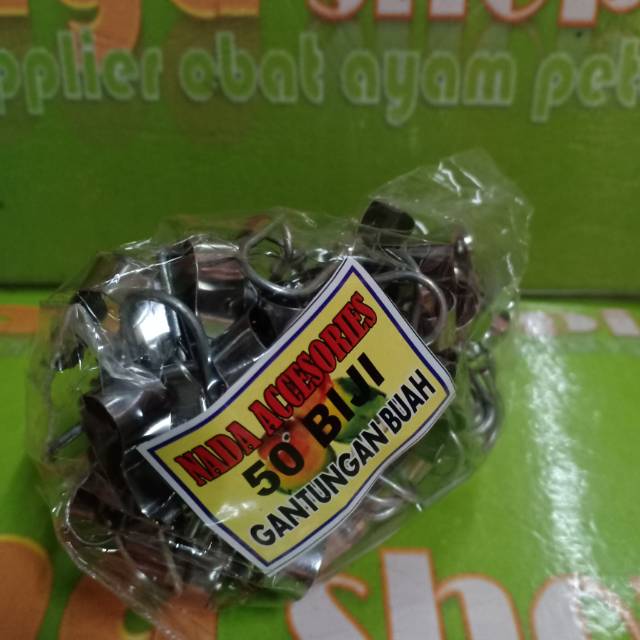 gantungan buah stainles 50 buah