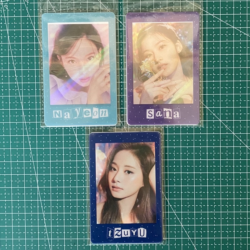 TWICE - TASTE OF LOVE : WITHDRAMA PHOTOCARD BENEFIT NAYEON SANA TZUYU PC