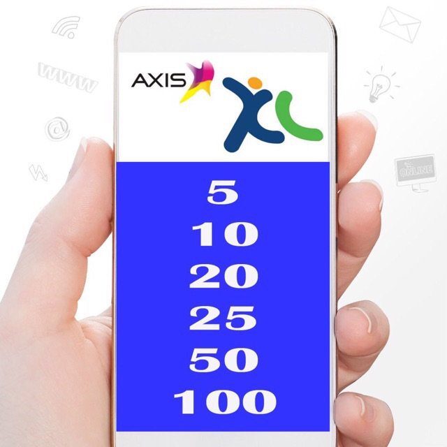 PULSA REGULAR XL DAN AXIS 5000 /5 RIBU / 5K
