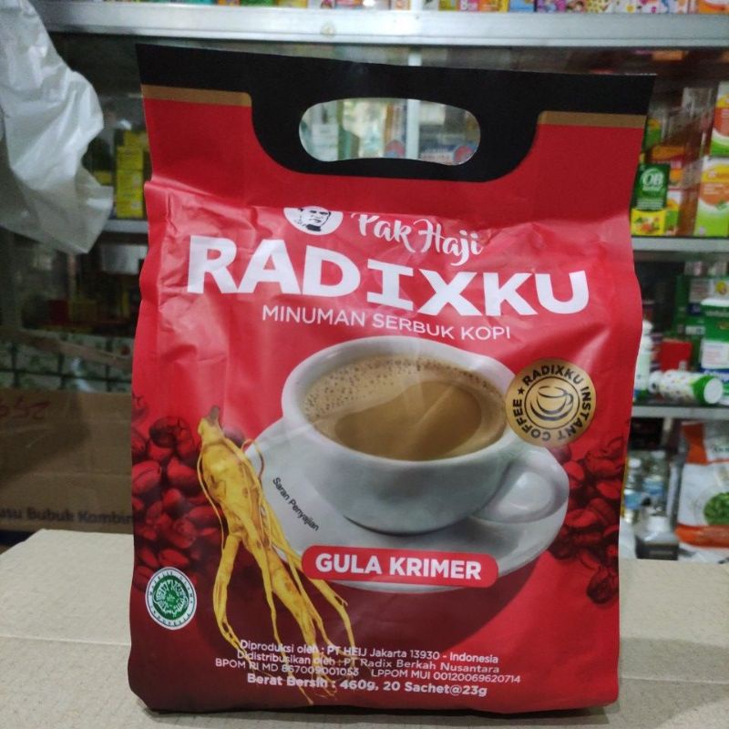 

kopi radixku HPA kopi radix pak haji 20 sachet instans coffee