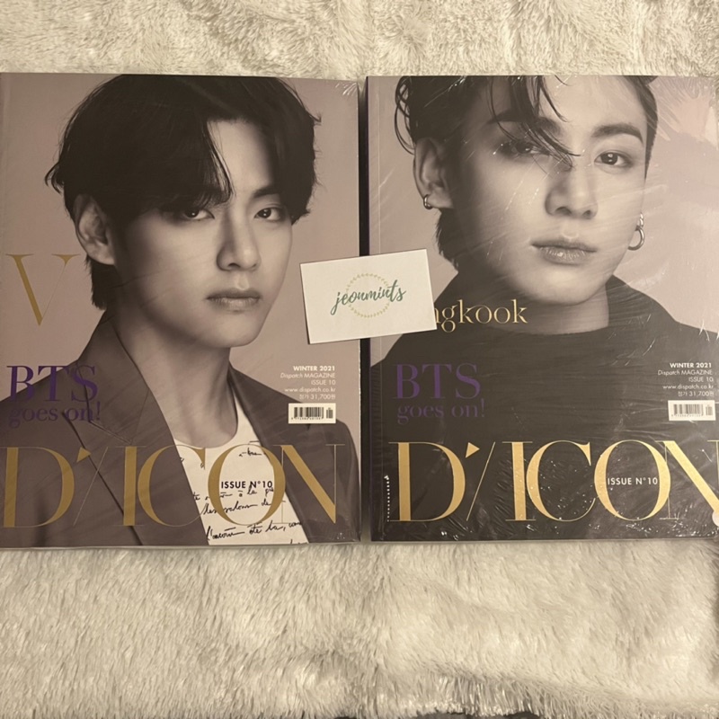 [READY STOCK] BTS Goes On Vol 10 DICON Taehyung V Jungkook Korean ver fullset sealed jungkook jimin 