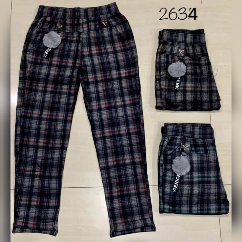 celana kotak Zara import