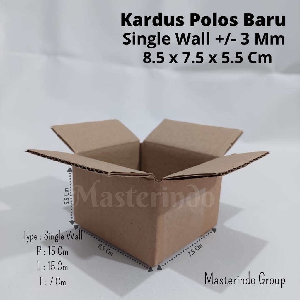 

Kardus 8.5x7.5x5.5 Cm