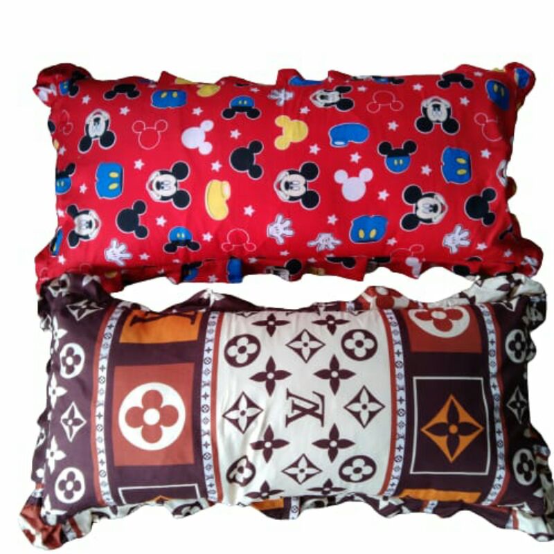 [100%ORIGINAL]Bantal Cinta Jumbo silikon Brendis  set sarung