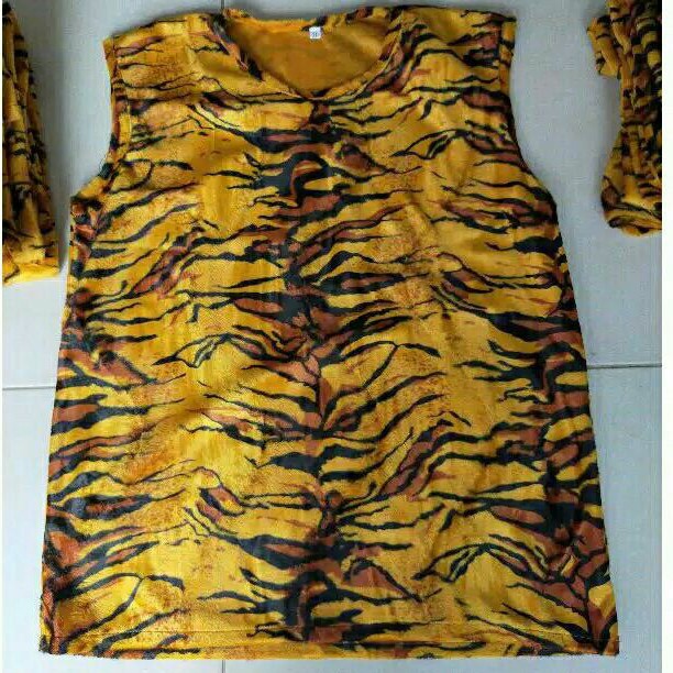 kaos macan baju macan singlet macan baju macan baju harimau kostum barongan