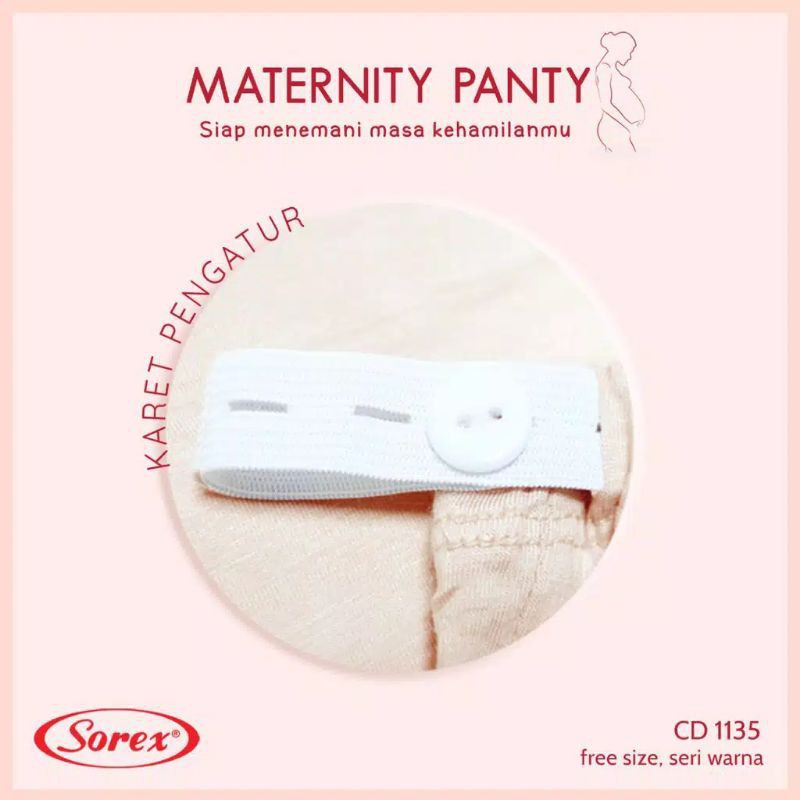 SOREX Cd Wanita Hamil Katun MAXI 1135 Maternity Panty