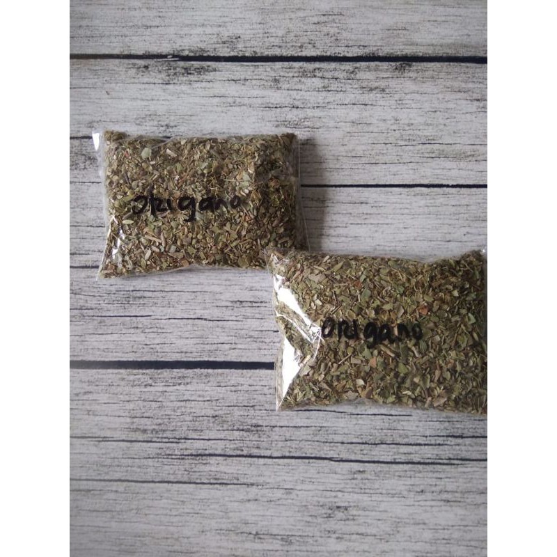 

daun Origano kering kemasan repack 10 gram