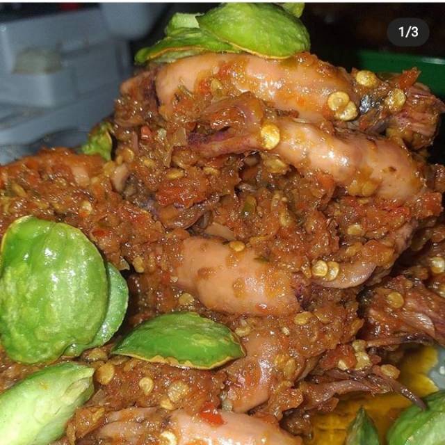 

Cumi petai 150gram