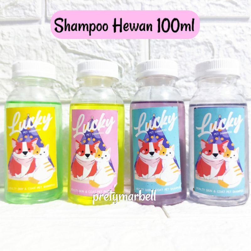 Shampoo Hewan Kucing Anti Jamur Kutu Si Meong 100ml Murah