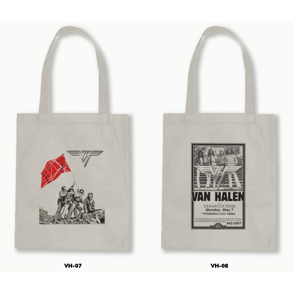 TOTE BAG BLACU - VAN HALEN