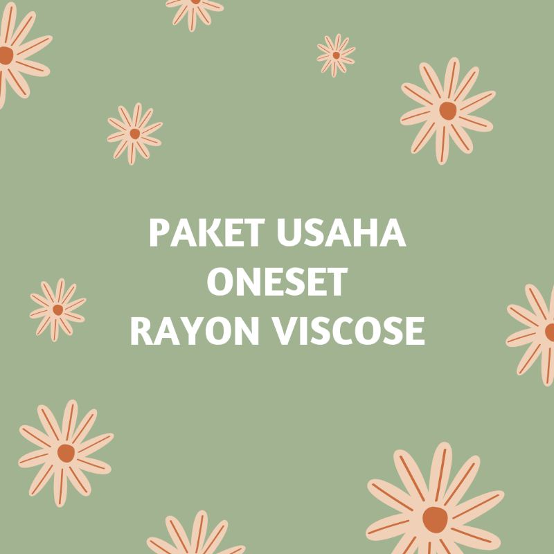 Paket Usaha OneSet Rayon Viscose