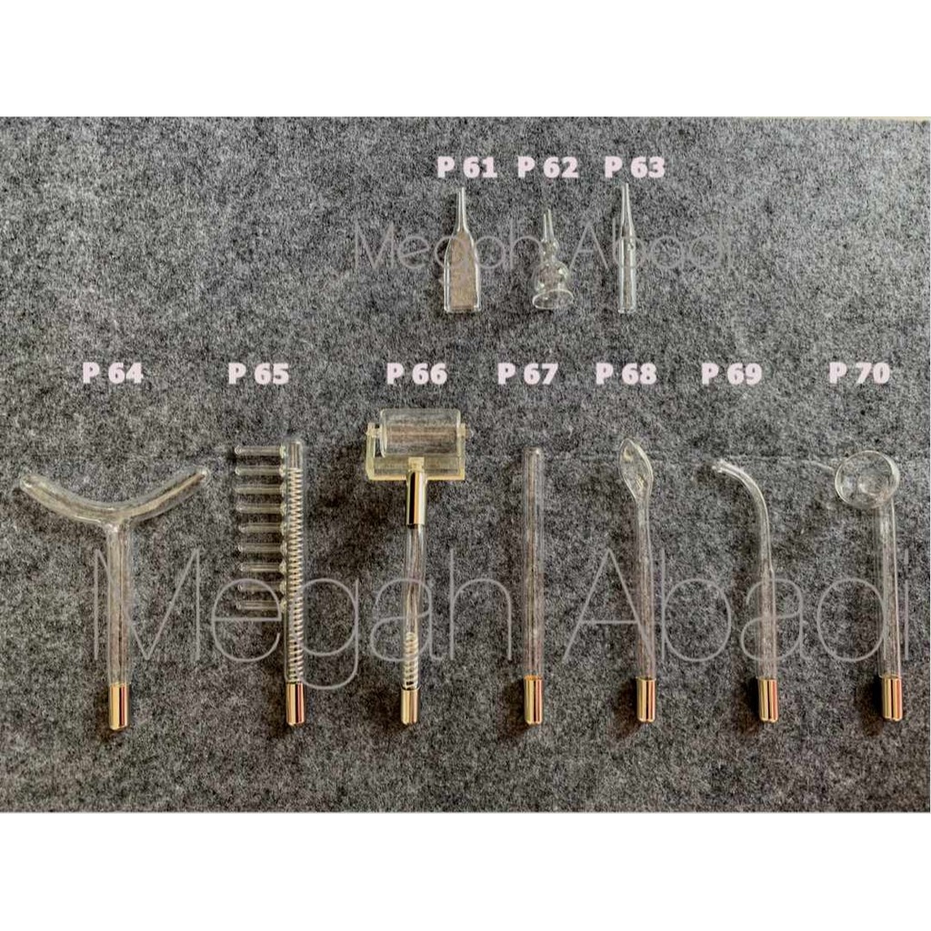 Sparepart alat facial kaca hf ( high frequency )