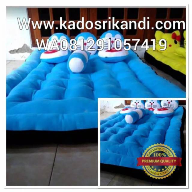 PROMO GRATIS ONGKIR &STOK TERBATAS KASUR LANTAI/GENDER KARAKTER BONEKA DORAEMON