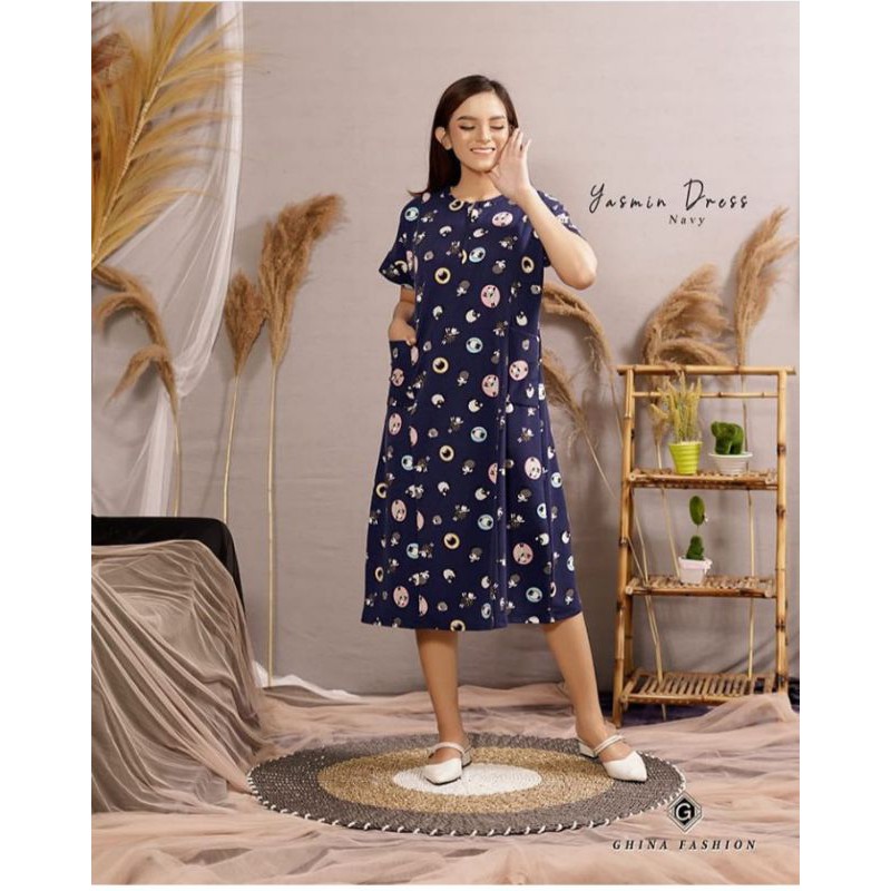 Yasmin Dress by Ghina Fashion daster kaos