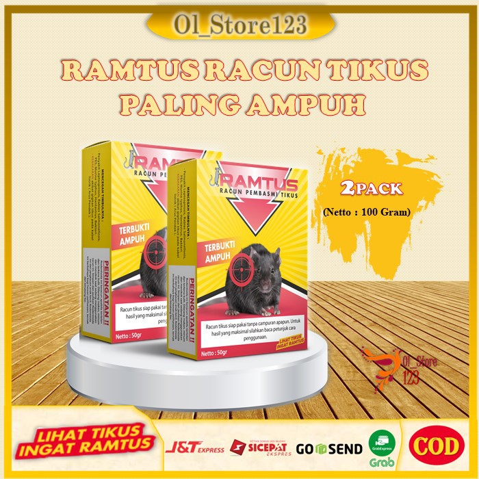Racun Tikus Pengusir Tikus Got Ramtus Paling Ampuh Original