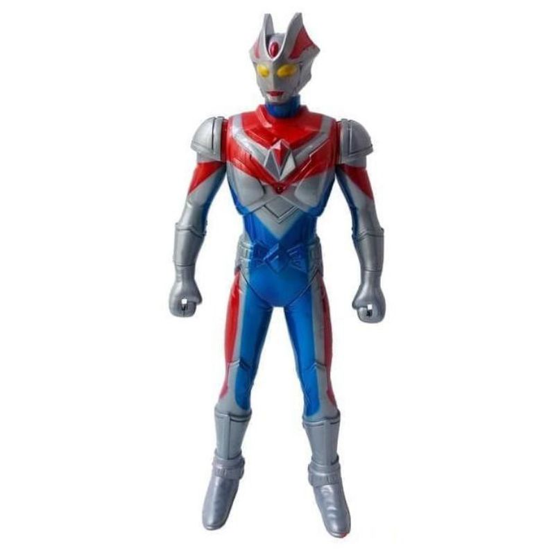 Mainan robot Ultraman galaxy fight nyala lampu dan suara tinggi 40 cm