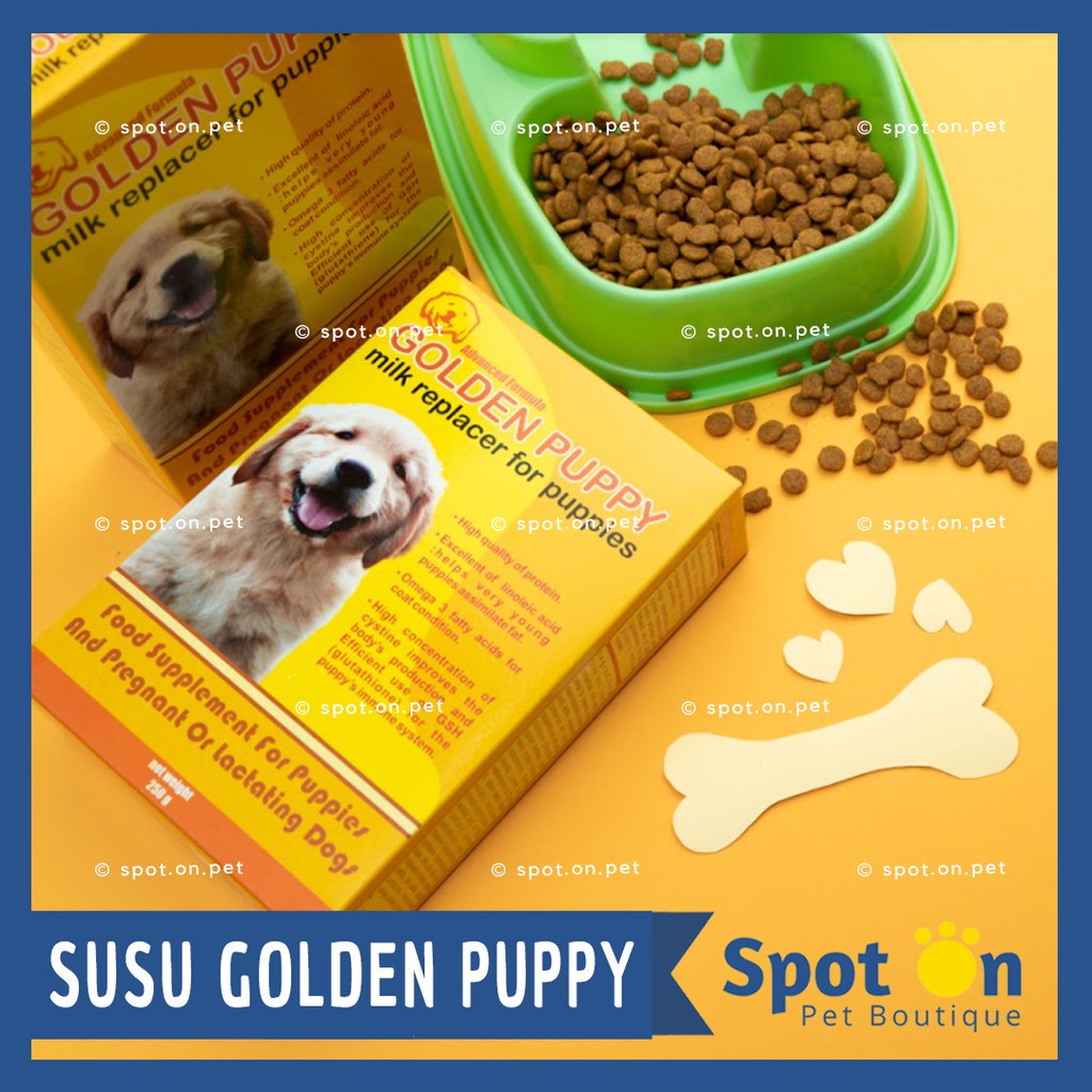 Susu Anak Anjing Golden Puppy 250gr | Susu Puppy 250 gr Milk replacer | Babydog Milk Murah Growppy