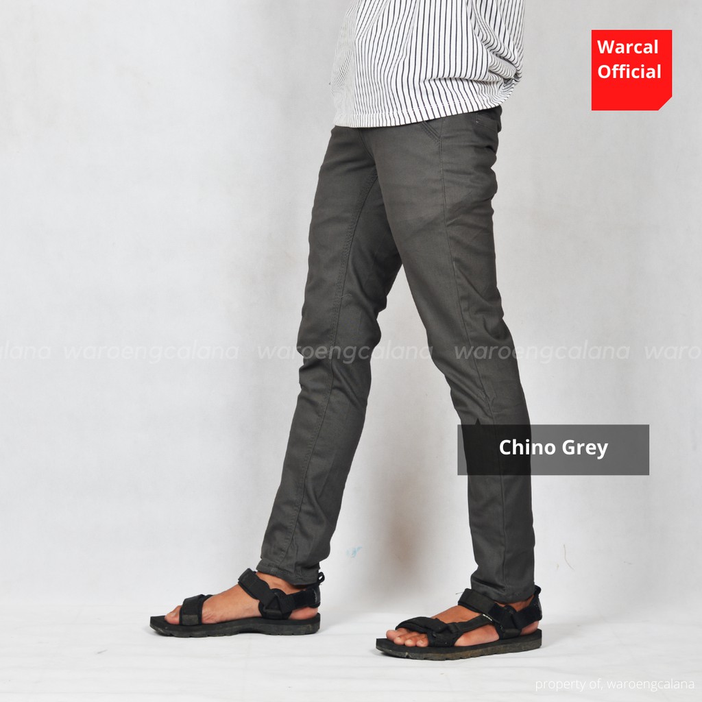 Chino Pants Darkgrey Original Lokal Brand