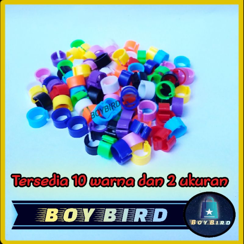 Ring clip merpati / gelang burung dara / gelang merpati / ring clip / gelang clip / gelang burung /c