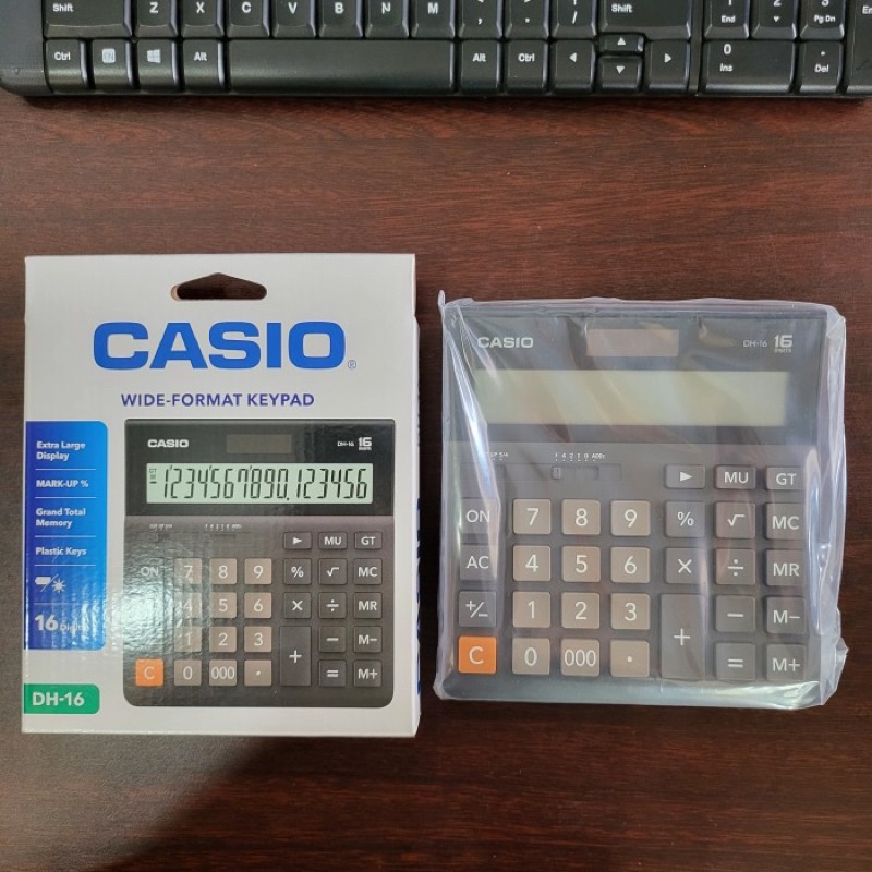 

Kalkulator CASIO DH-16 (16 Digit) 100% ORIGINAL GUARANTEED