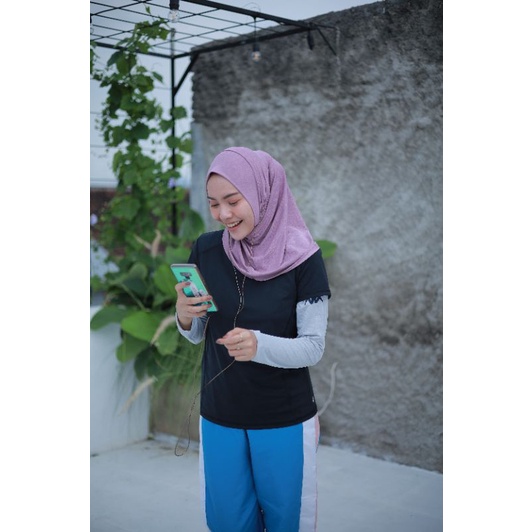 [NEW ARRIVAL] HIJAB BERGO SPORT ZEA BY BILBANA / bergo sport hijab olahraga | jilbab olahraga sport hijab instant-4