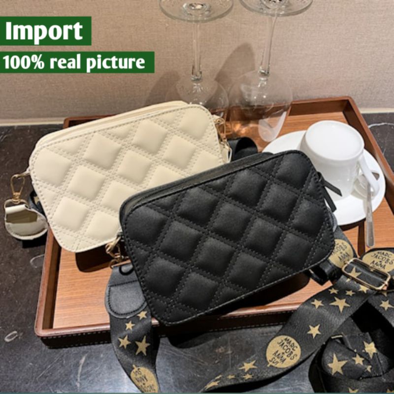 Tas Kecil Wanita Import Motif Segitiga Belah Ketupat/Tas.  . .Tas murah. . .tas import. . .tas wanit