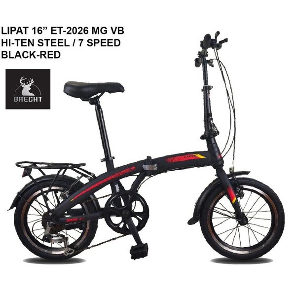 Sepeda Lipat Exotic ET-2026 16inch 7 Speed