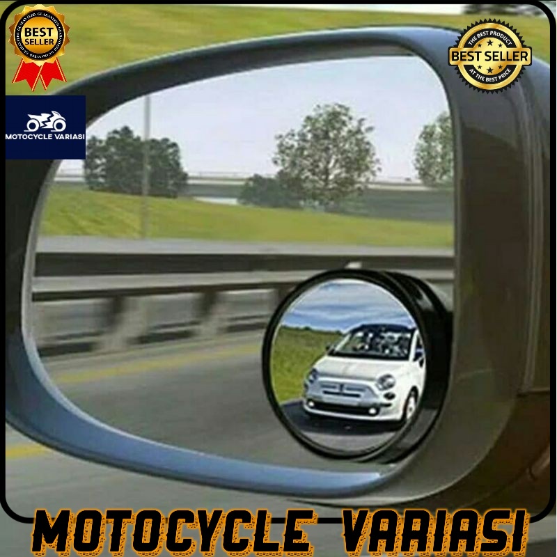 2 pcs Blind spot mirror kaca spion tempel cembung motor dan mobil