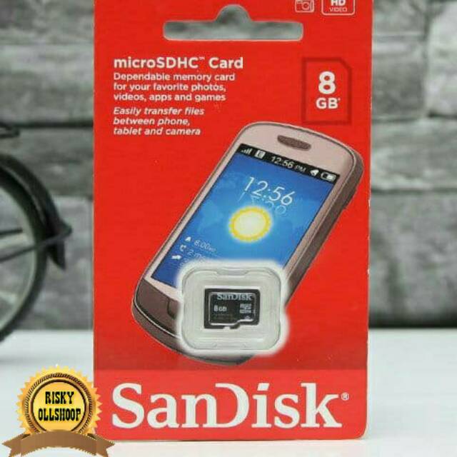 Sandisk SD card Micro SD 8GB Class 4 | Memory Card microSD 8 GB