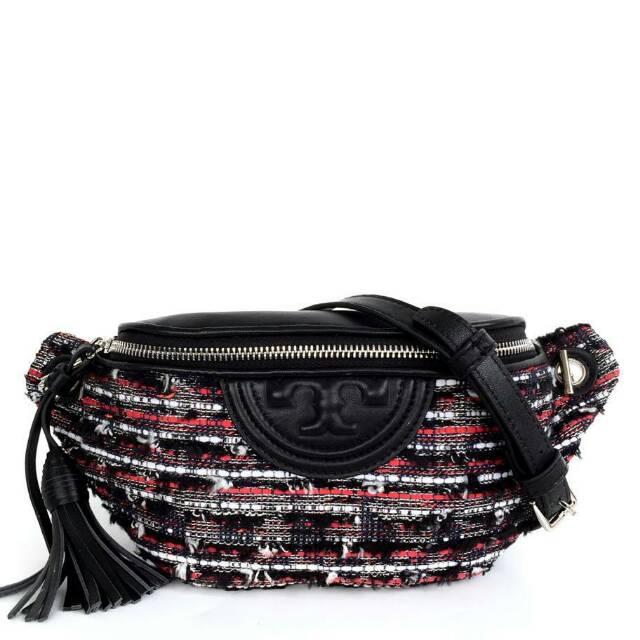 TORY BURCH Fleming Tweed Belt Bag tas punggung bum bag