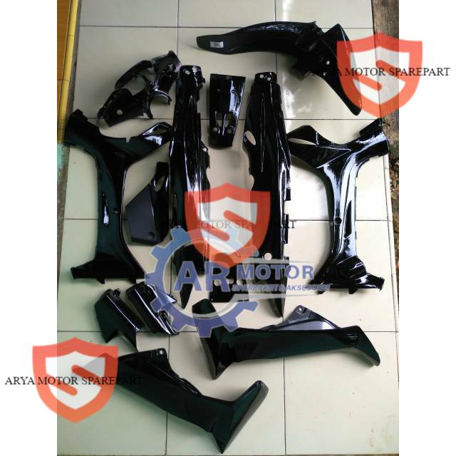PROMO FULL BODY HALUS FIZ R HITAM - ARYA MOTOR