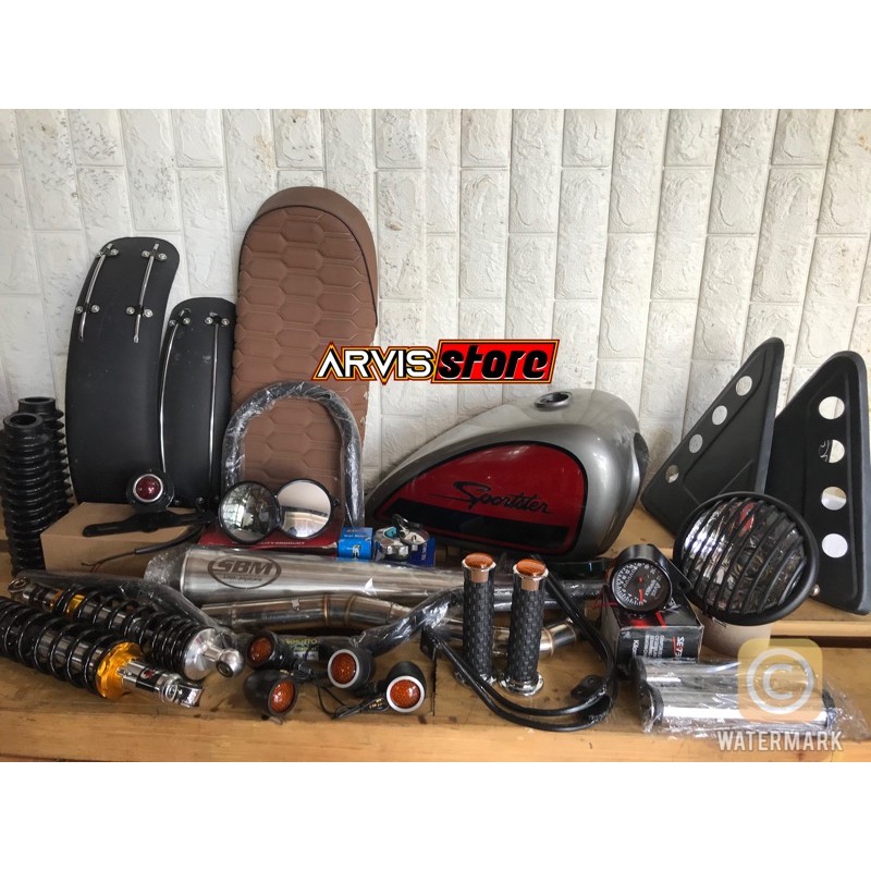 paket japstyle bobber sposter tiger magapro byson thunder SCORPIO