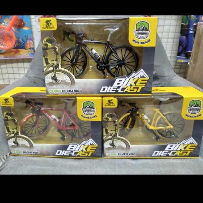 diecast sepeda balap roadbike miniatur/ sepeda miniatur