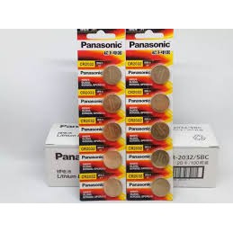 Baterai Panasonic Lithium CR 2032 3V