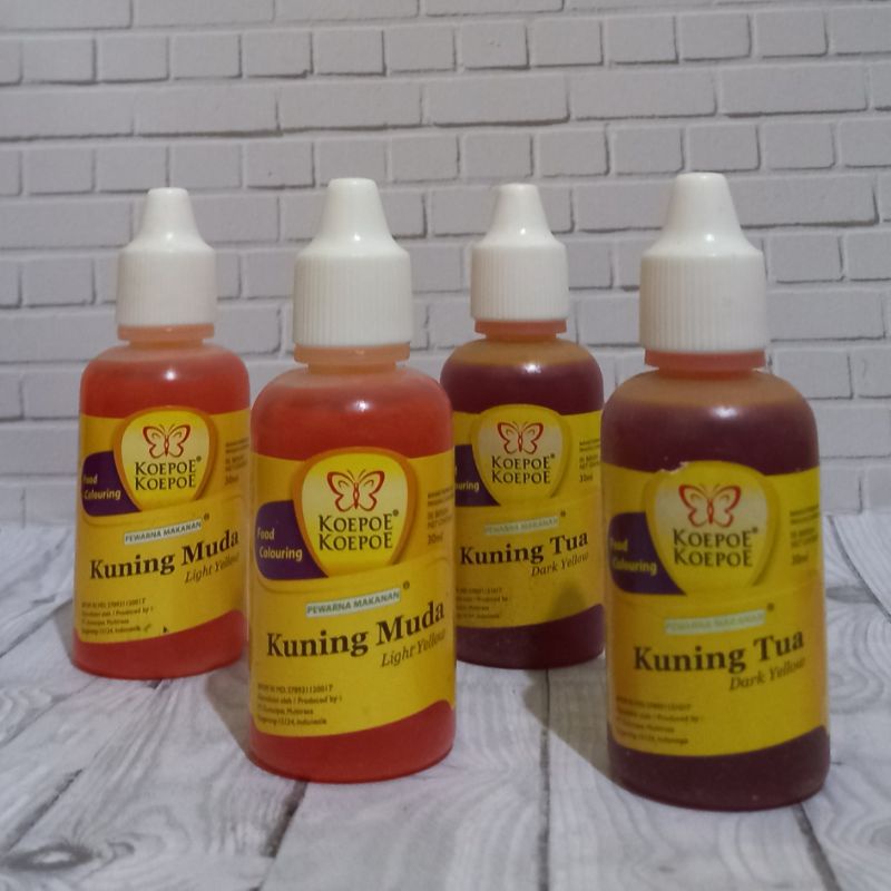 

Pewarna Makanan cap Koepo-Koepoe botol 30ml