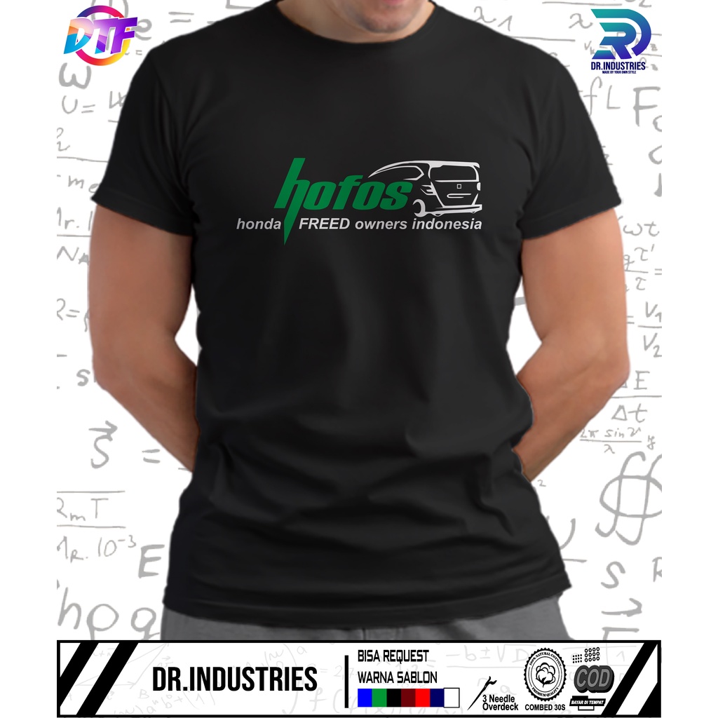 Kaos Hofos Honda Freed Owner Indonesia otomotif - DR INDUSTRIES