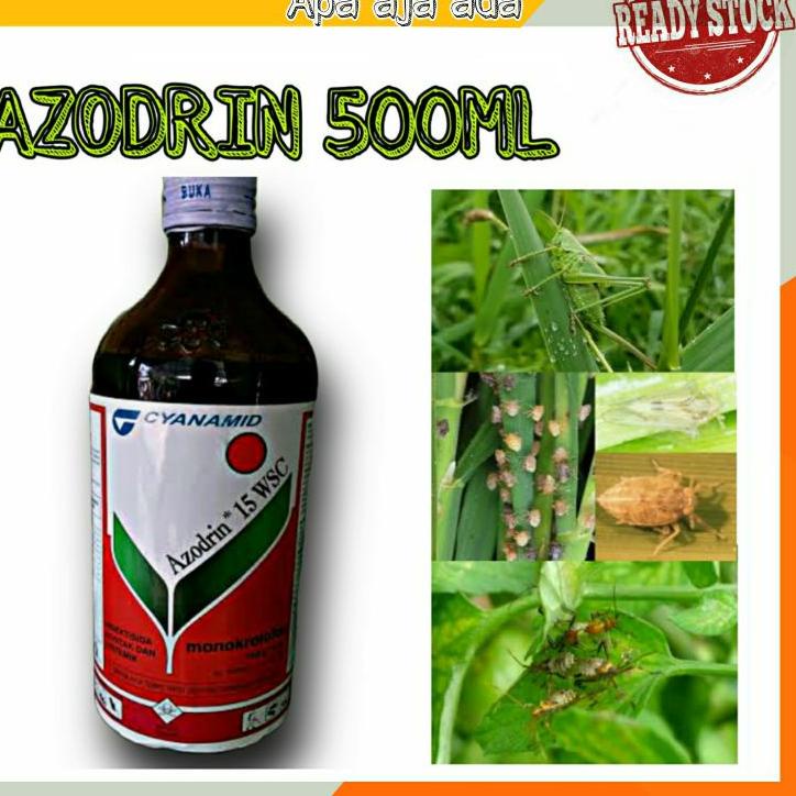 [KODE PRODUK CKW7H7670] INSEKTISIDA AZODRIN 15 WCS 500 ml