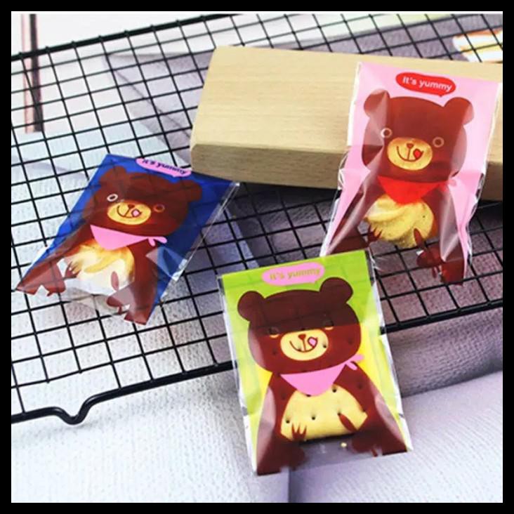

Plastik Fancy Kue Roti Snack Lucu Unik Uk.7X7+3Cm - 10X8Cmx3