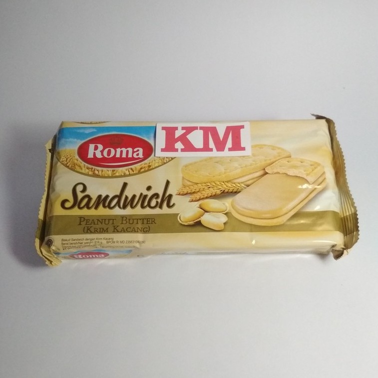 

(BKS) ROMA SANDWICH PEANUT & CHOCOLATE 216GRAM