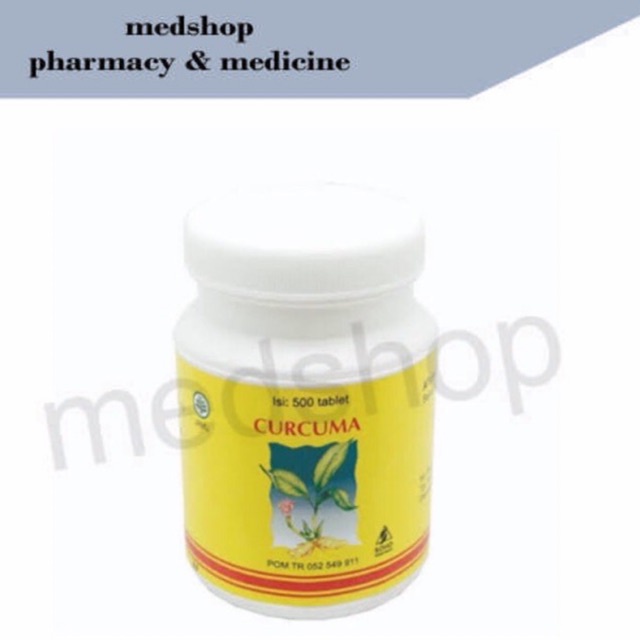 Curcuma Tablet Soho Botol isi 500 tablet