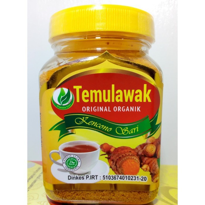 

Temulawak Kencono Sari Bubuk Jamu Temulawak Organik 250 gr Natural