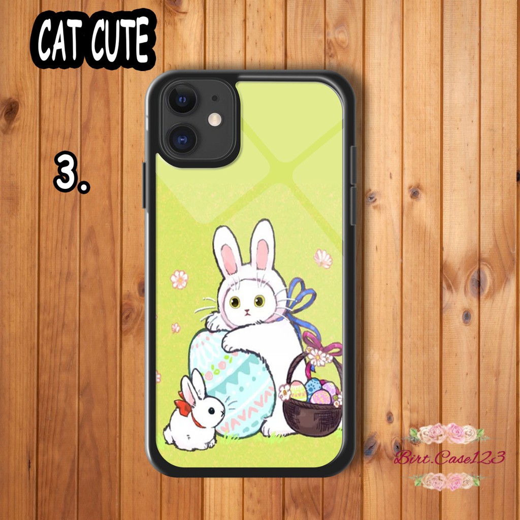 Hardcase 2d Glossy CAT CUTE Samsung J8 A6+ A3 2016 A320 A520 A530 BC3826