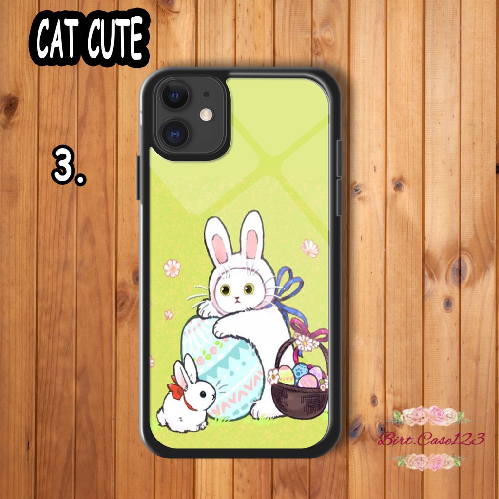 Hardcase 2d Glossy CAT CUTE Samsung A50 A30s A50s A51 M40s A60 M40 A70 A70s A71 A81 BC3829