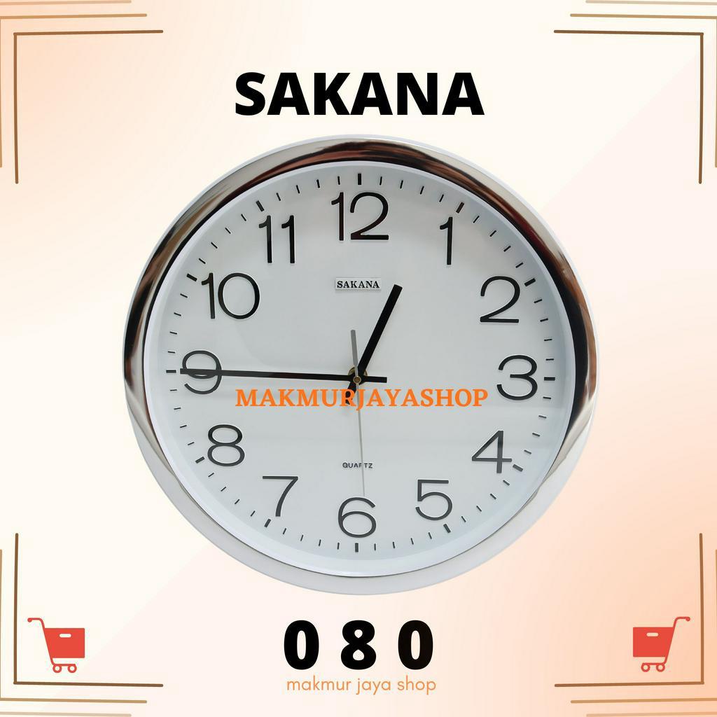 Jam Dinding Sakana 080